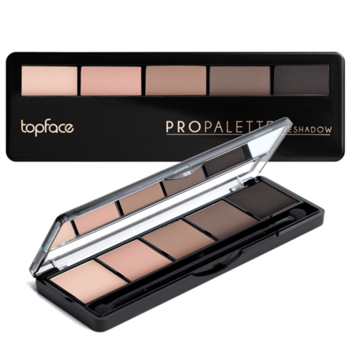 Тени для век 5-цветные Topface "Pro Palette Eyeshadow" - PT501 (8 г) 006 - матово-шимерные (телесно-розовые) Тени для век 5-цветные Topface "Pro Palette Eyeshadow" - PT501 (8 г) 006 - матово-шимерные (телесно-розовые)