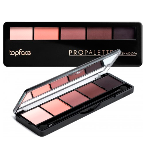 Тени для век 5-цветные Topface "Pro Palette Eyeshadow" - PT501 (8 г) 015 - матовые (бежево-коралловые) Тени для век 5-цветные Topface "Pro Palette Eyeshadow" - PT501 (8 г) 015 - матовые (бежево-коралловые)