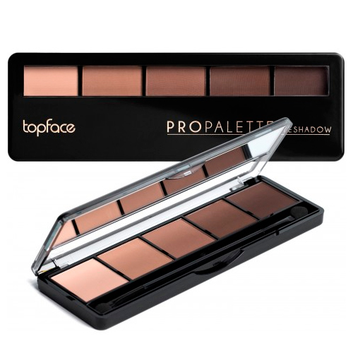 Тіні для повік 5-колірні Topface "Pro Palette Eyeshadow" - PT501 (8 г) 019 - матові (бежево-коричневі) Тіні для повік 5-колірні Topface "Pro Palette Eyeshadow" - PT501 (8 г) 019 - матові (бежево-коричневі)