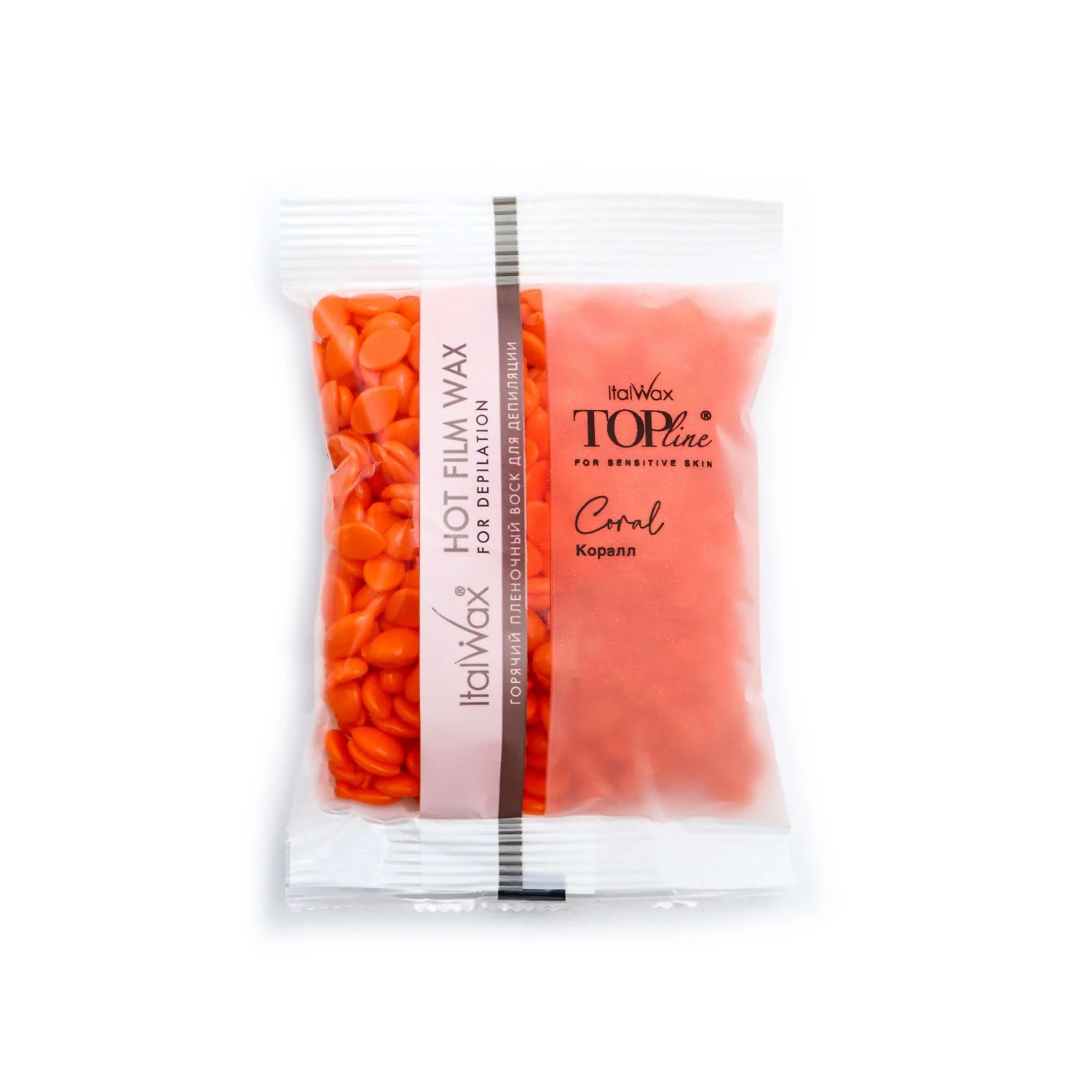 Віск для депіляції в гранулах ItalWax "Top Line" (100 г) Корал Віск для депіляції в гранулах ItalWax "Top Line" (100 г) Корал