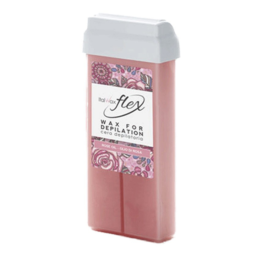Віск касетний ItalWax "Flex" (100 мл) Rose Oil Віск касетний ItalWax "Flex" (100 мл) Rose Oil