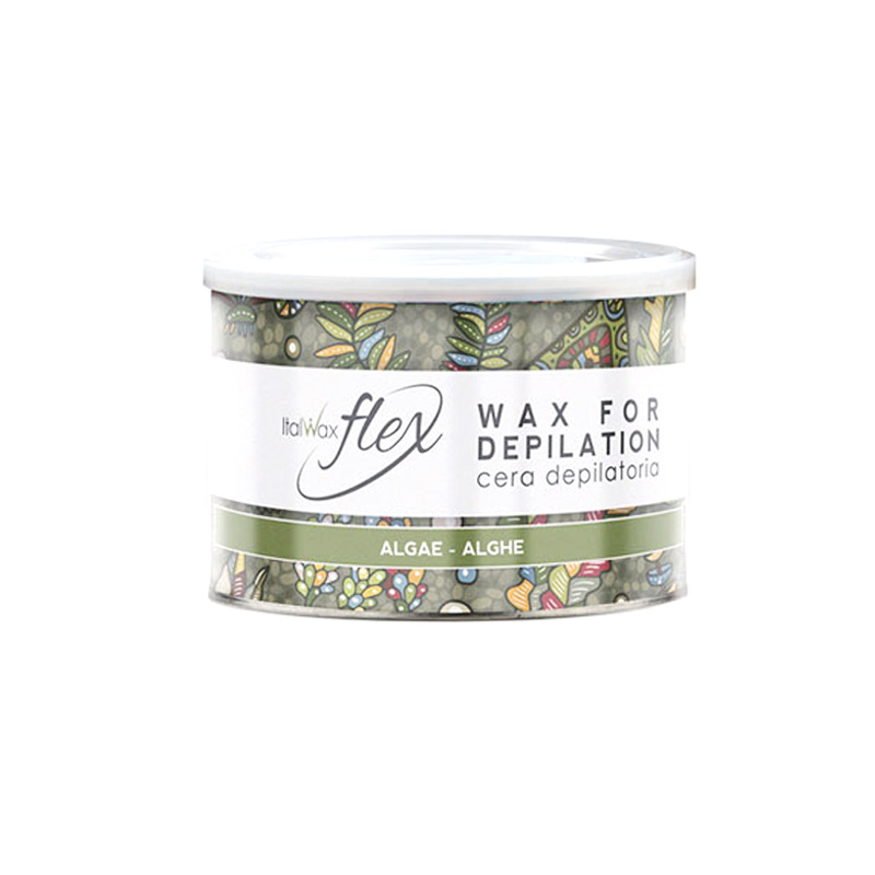 Віск в банці ItalWax "Flex" (400 г) Водорості Віск в банці ItalWax "Flex" (400 г) Водорості