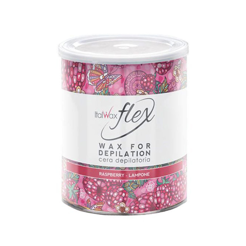 Воск в банке ItalWax "Flex" (800 г) Малина Воск в банке ItalWax "Flex" (800 г) Малина