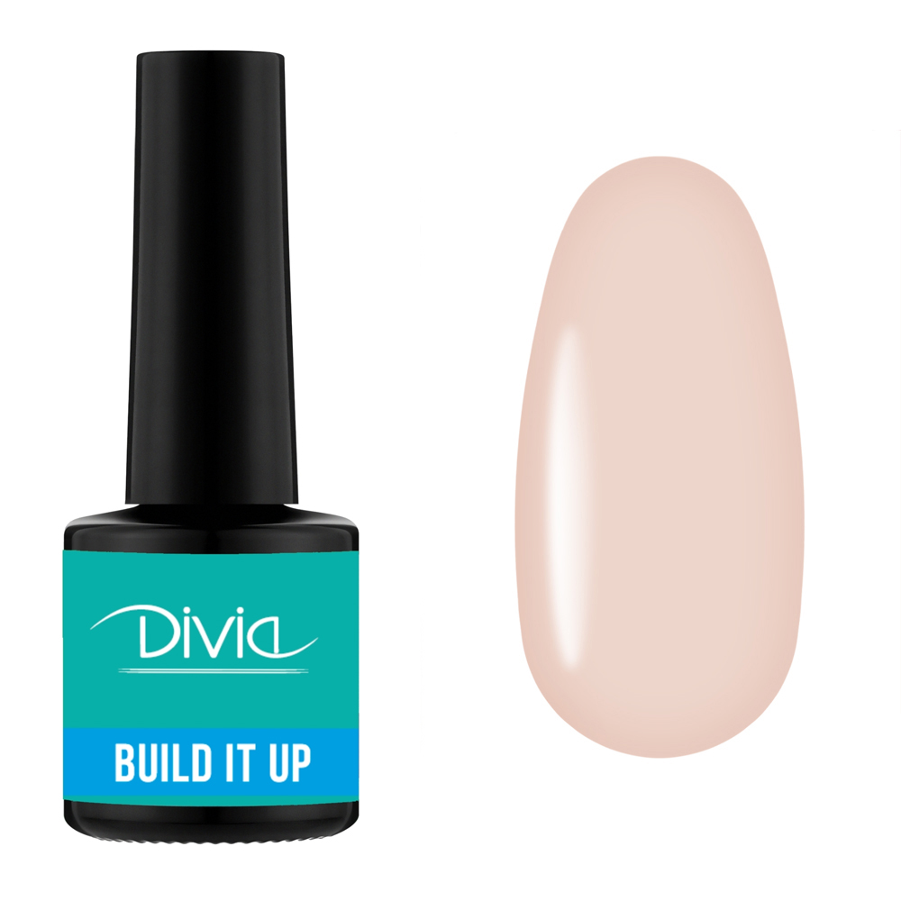 Рідкий гель для нігтів Divia "Build It Up" - Di1001 (8 мл) BU0805 - Cover Cream Рідкий гель для нігтів Divia "Build It Up" - Di1001 (8 мл) BU0805 - Cover Cream
