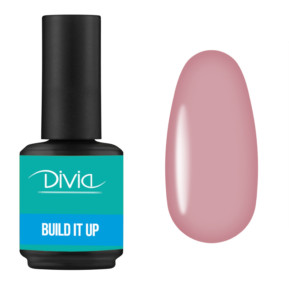 Рідкий гель для нігтів Divia "Build It Up" - Di1002 (15 мл) BU1507 - Marshmallow Рідкий гель для нігтів Divia "Build It Up" - Di1002 (15 мл) BU1507 - Marshmallow