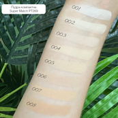 Пудра компактная Topface "Super Match Foundation" - PT269 (10 г) 01 - Light Porcelain (фарфоровый, холодный). Изображение №3