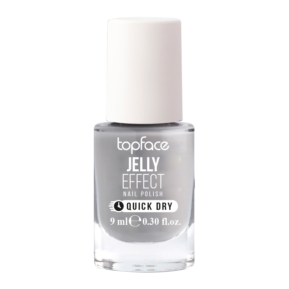 Лак для нігтів TopFace "Jelly Effect" - PT110 (9 мл) 06 - світло-сірий Лак для нігтів TopFace "Jelly Effect" - PT110 (9 мл) 06 - світло-сірий