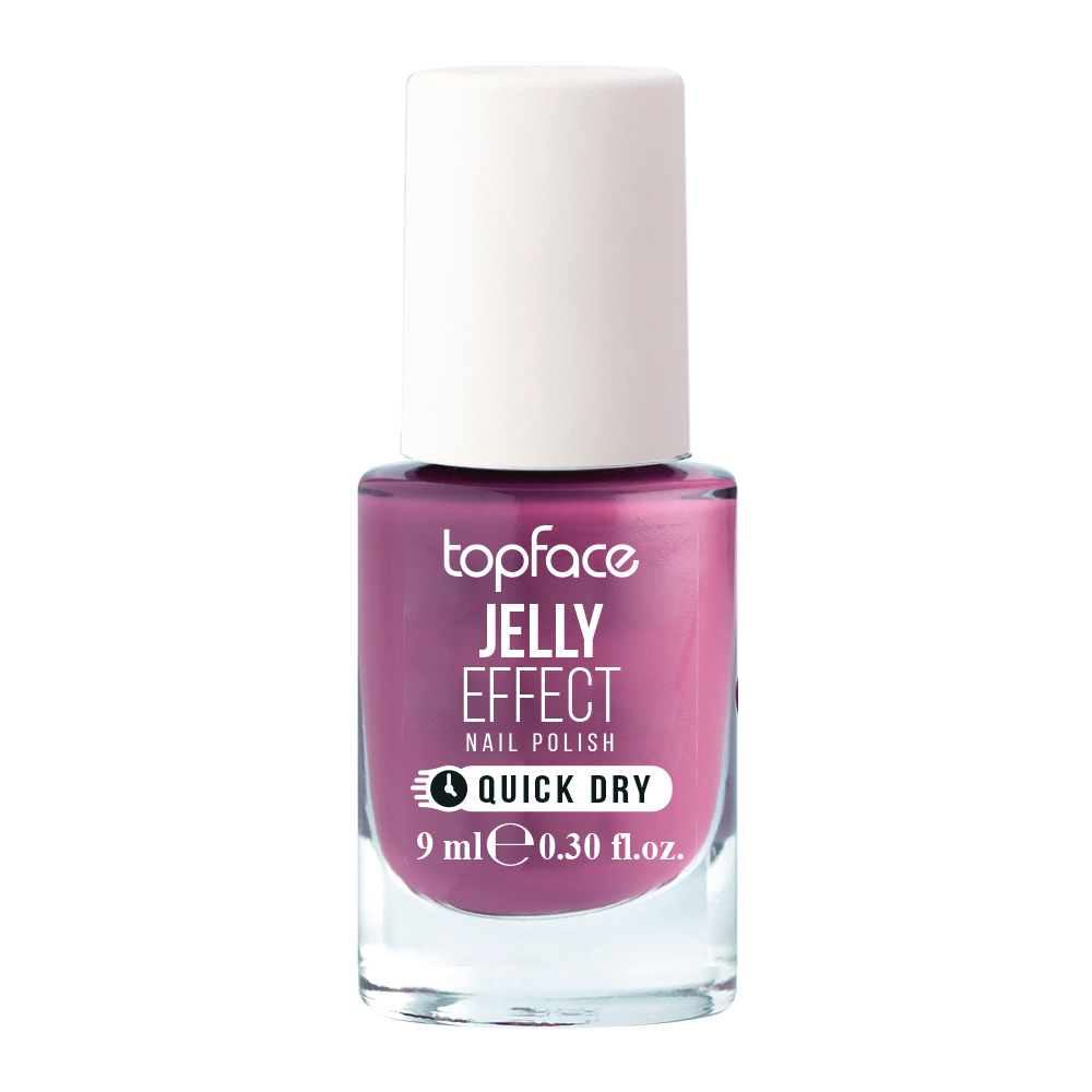 Лак для нігтів TopFace "Jelly Effect" - PT110 (9 мл) 19 - вишневий пастельний Лак для нігтів TopFace "Jelly Effect" - PT110 (9 мл) 19 - вишневий пастельний