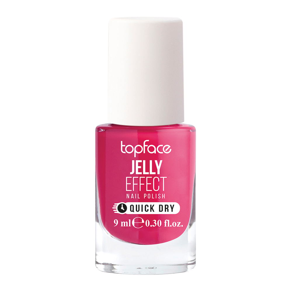 Лак для ногтей TopFace "Jelly Effect" - PT110 (9 мл) 33 - розовый неоновый Лак для ногтей TopFace "Jelly Effect" - PT110 (9 мл) 33 - розовый неоновый