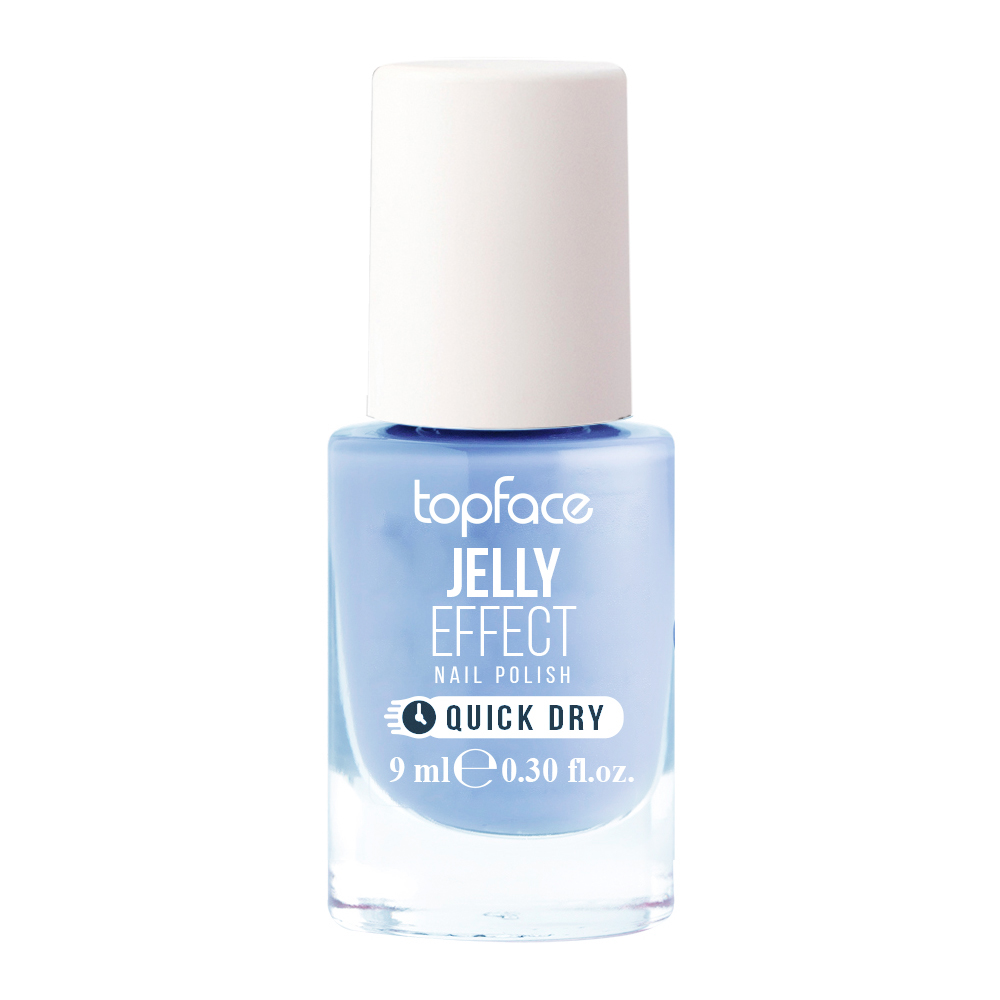 Лак для нігтів TopFace "Jelly Effect" - PT110 (9 мл) 38 - блакитний холодний Лак для нігтів TopFace "Jelly Effect" - PT110 (9 мл) 38 - блакитний холодний