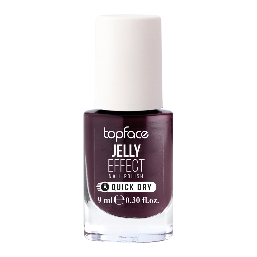 Лак для нігтів TopFace "Jelly Effect" - PT110 (9 мл) 57 - темний винний Лак для нігтів TopFace "Jelly Effect" - PT110 (9 мл) 57 - темний винний
