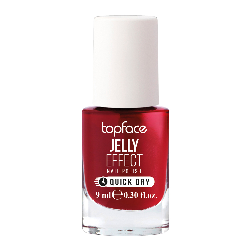 Лак для ногтей TopFace "Jelly Effect" - PT110 (9 мл) 58 - яркий красный Лак для ногтей TopFace "Jelly Effect" - PT110 (9 мл) 58 - яркий красный