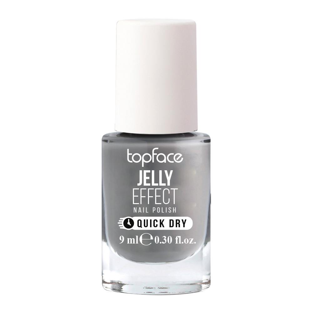 Лак для нігтів TopFace "Jelly Effect" - PT110 (9 мл) 63 - графітовий Лак для нігтів TopFace "Jelly Effect" - PT110 (9 мл) 63 - графітовий
