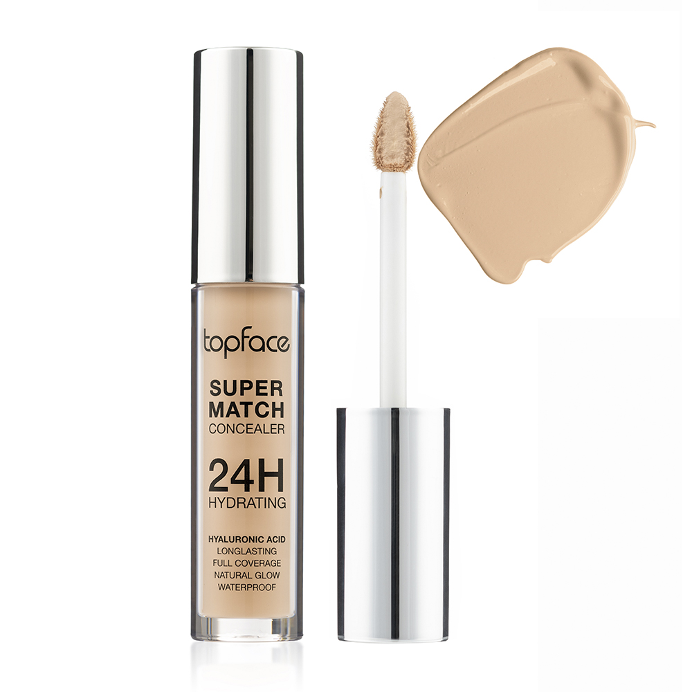 Консилер "Super Match Concealer 24H" TopFace PT474 (6 мл) 004 - Neutralizer (універсальний, нейтральний) Консилер "Super Match Concealer 24H" TopFace PT474 (6 мл) 004 - Neutralizer (універсальний, нейтральний)