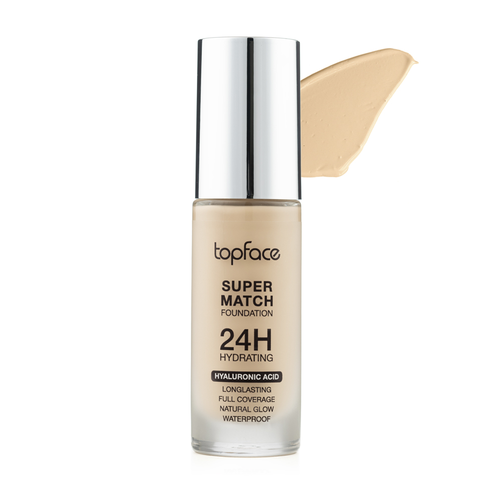 Тональний крем TopFace "Super Match 24H Foundation" - PT475 (30 мл) 004 - Medium (нюдовий, нейтральний) Тональний крем TopFace "Super Match 24H Foundation" - PT475 (30 мл) 004 - Medium (нюдовий, нейтральний)