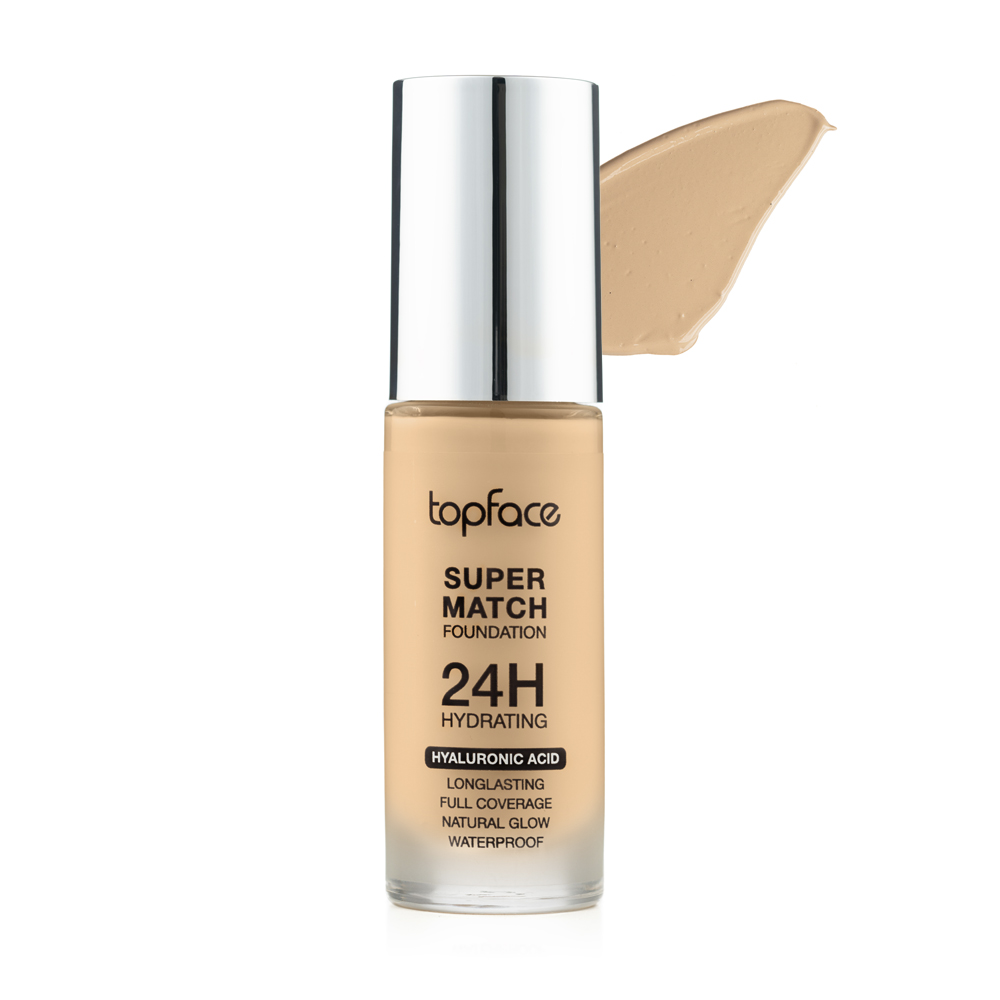 Тональний крем TopFace "Super Match 24H Foundation" - PT475 (30 мл) 006 - Neutral (натуральний, нейтральний) Тональний крем TopFace "Super Match 24H Foundation" - PT475 (30 мл) 006 - Neutral (натуральний, нейтральний)
