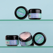 Гель для наращивания Divia "Liquid Builder Gel" - Di1710 (5 г) GL02 - White (белый). Изображение №3