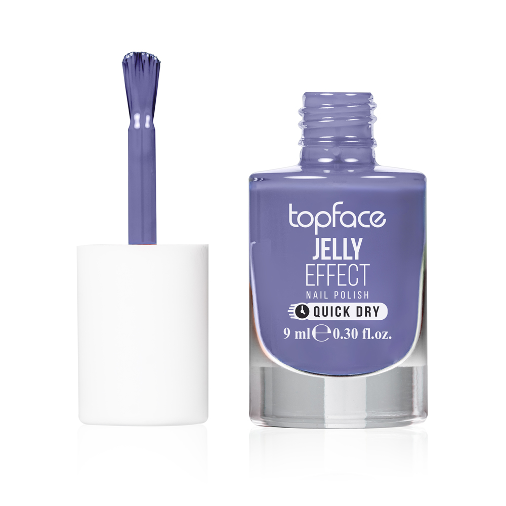 Лак для нігтів TopFace "Jelly Effect" - PT110 (9 мл) 71 - лавандовий Лак для нігтів TopFace "Jelly Effect" - PT110 (9 мл) 71 - лавандовий
