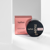 Пудра рассыпчатая Topface "Instyle - Loose Powder" - PT255 (10 г) 105 - Pink Star (нежно-розовый). Изображение №3 Пудра рассыпчатая Topface "Instyle - Loose Powder" - PT255 (10 г) 105 - Pink Star (нежно-розовый). Изображение №3