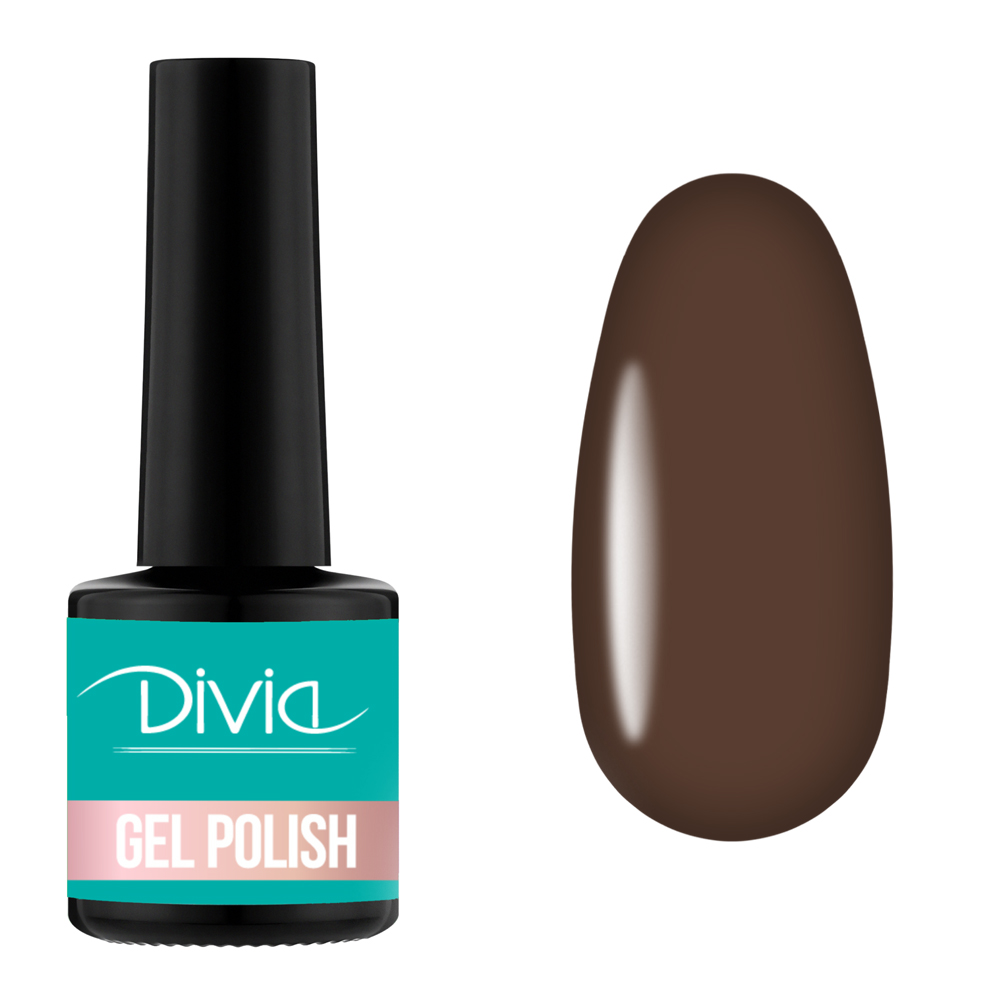 Гель-лак кольоровий Divia - Di1233 (8 мл) CH040 - Choco Cream (кремово-шоколадний класичний) Гель-лак кольоровий Divia - Di1233 (8 мл) CH040 - Choco Cream (кремово-шоколадний класичний)