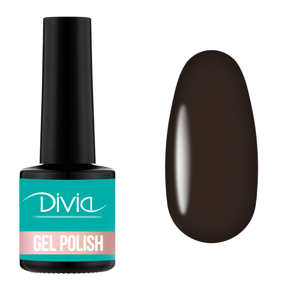 Гель-лак кольоровий Divia - Di1233 (8 мл) CH070 - Dark Choco (ультра-темний шоколад) Гель-лак кольоровий Divia - Di1233 (8 мл) CH070 - Dark Choco (ультра-темний шоколад)