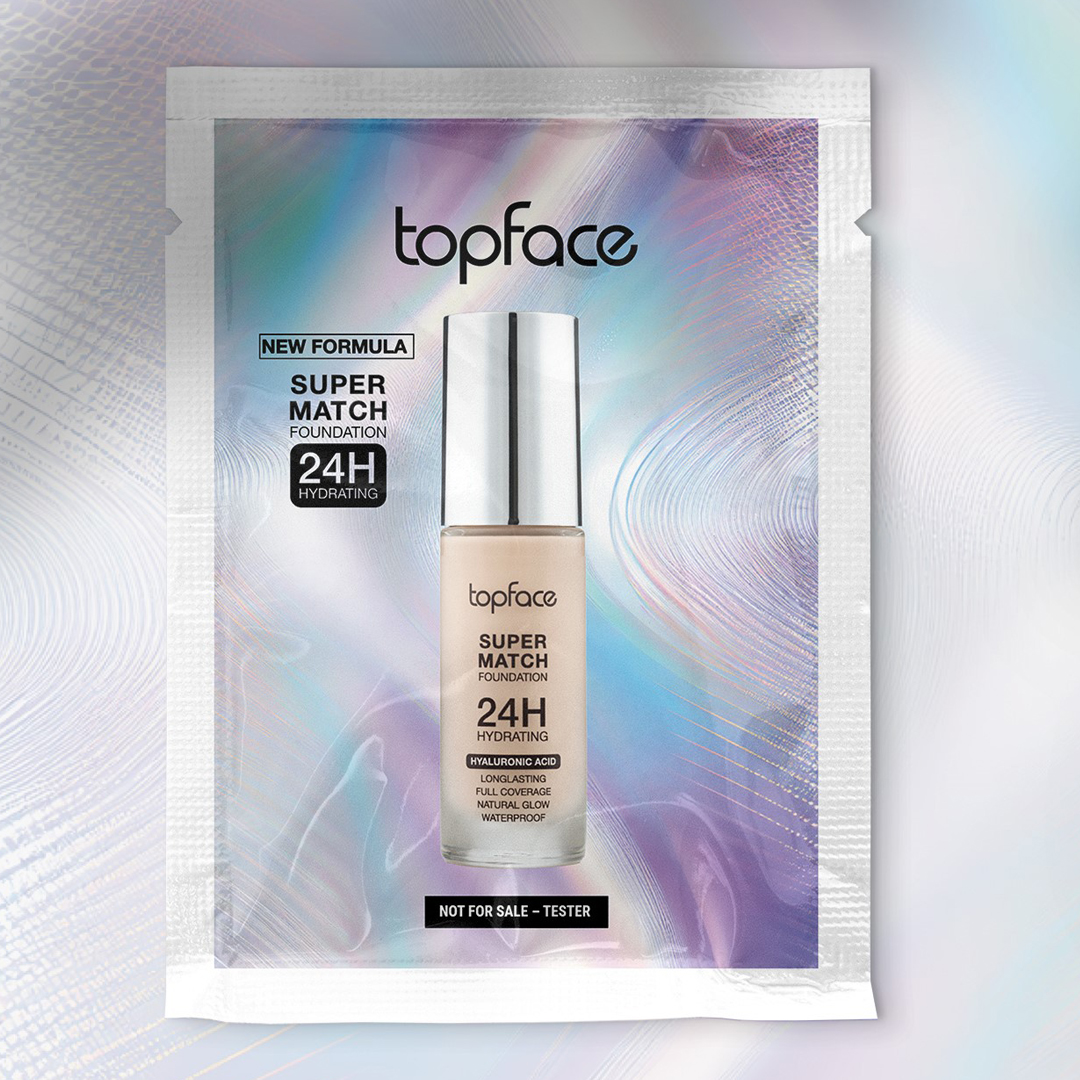 Тональний крем у сашетці Topface Super Match 001 Ivory Nude (слонова кістка, нейтральний) PT475 Тональний крем у сашетці Topface Super Match 001 Ivory Nude (слонова кістка, нейтральний) PT475