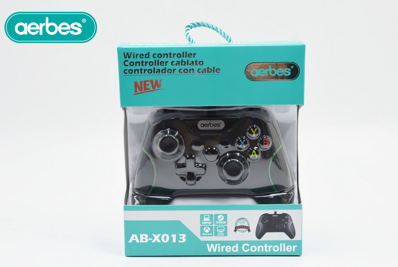 Дротовий геймпад для Xbox One та ПК aerbes AB-X013 Дротовий геймпад для Xbox One та ПК aerbes AB-X013