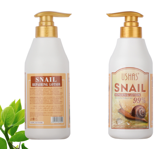 Лосьйон для тіла з муцином равлика USHAS Snail, 500 мл Лосьйон для тіла з муцином равлика USHAS Snail, 500 мл
