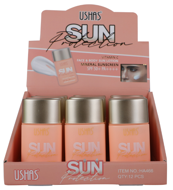 Сонцезахисний крем для обличчя та тіла з вітаміном C USHAS Sun Protection Сонцезахисний крем для обличчя та тіла з вітаміном C USHAS Sun Protection