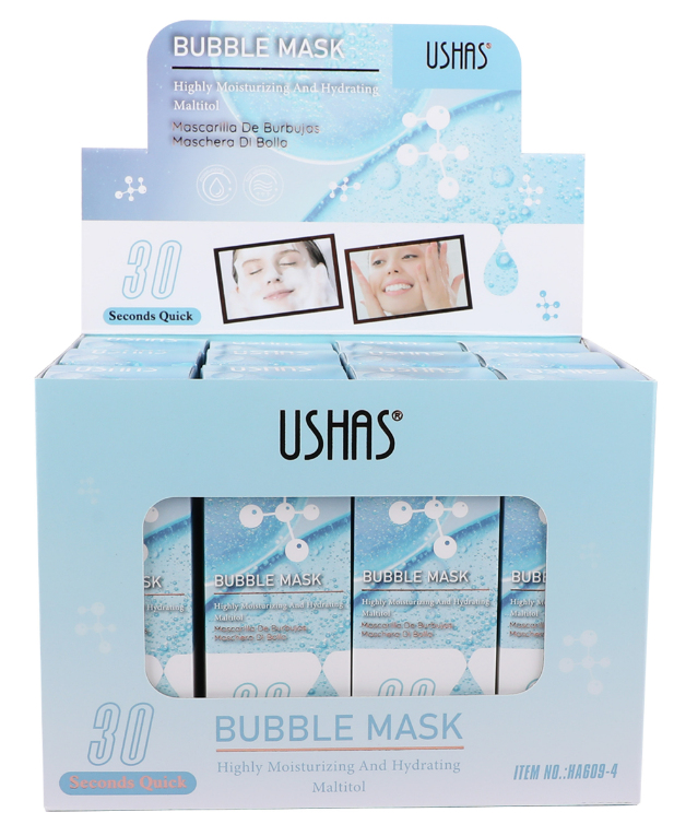 Кислородная пузырьковая маска для лица USHAS Bubble Mask, увлажняющая Кислородная пузырьковая маска для лица USHAS Bubble Mask, увлажняющая