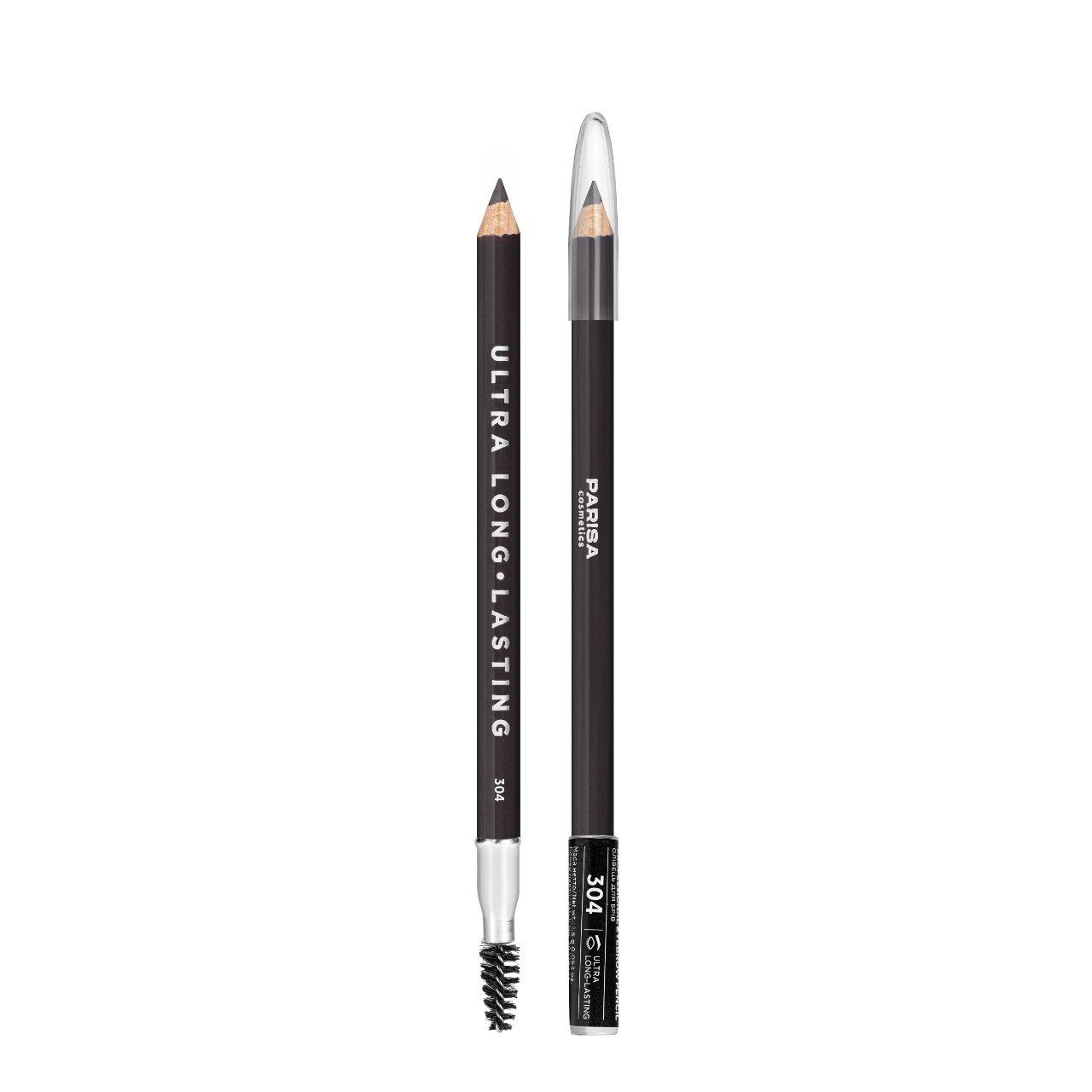 Карандаш для бровей Parisa Cosmetics Eyebrow Pencil № 304 Серый Карандаш для бровей Parisa Cosmetics Eyebrow Pencil № 304 Серый