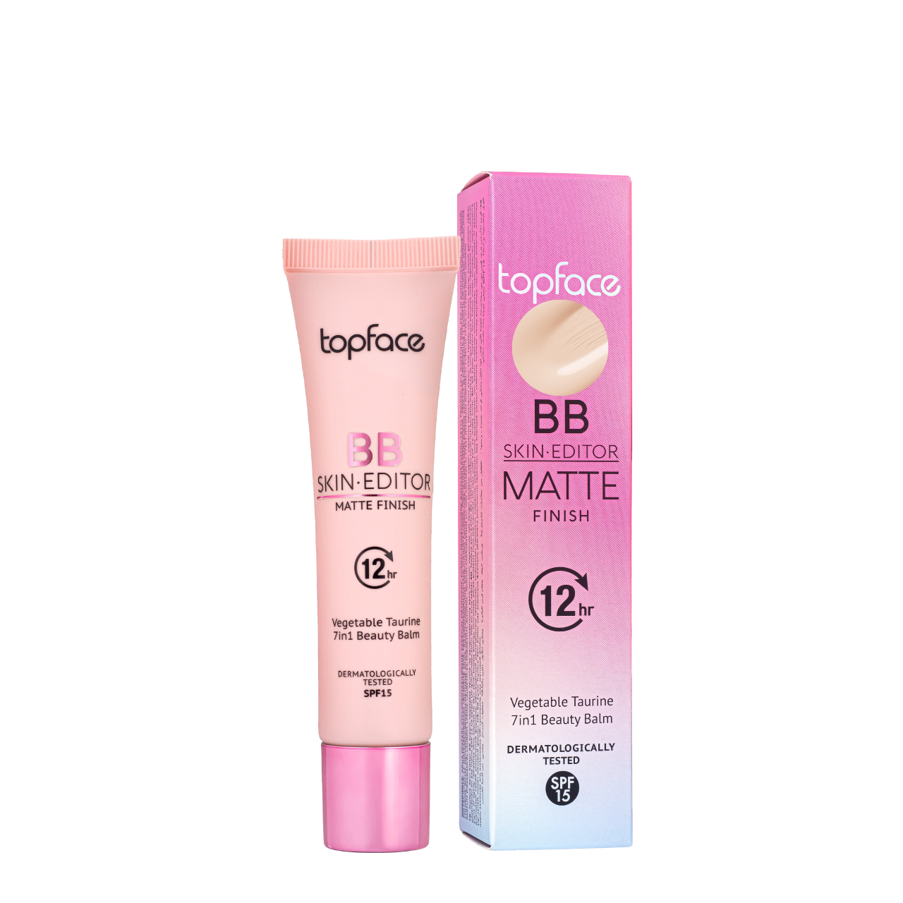 Тональний ВВ крем TopFace Skin Editor Matte Finish с SPF15, № 01 Світло-нюдовий Тональний ВВ крем TopFace Skin Editor Matte Finish с SPF15, № 01 Світло-нюдовий
