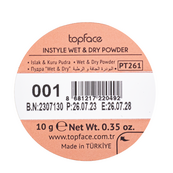 Компактная пудра для лица TopFace Instyle Wet & Dry Powder, № 01 Слоновая кость. Изображение №6 Компактная пудра для лица TopFace Instyle Wet & Dry Powder, № 01 Слоновая кость. Изображение №6