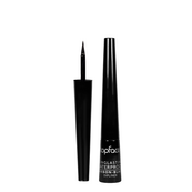 Подводка для глаз TopFace Carbon Black Shine глянцевая черная РТ406. Изображение №2