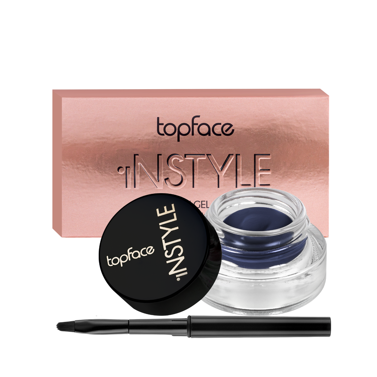 Підводка для очей гелева topface Instyle Gel Eyeliner PT552 № 04 Синя Підводка для очей гелева topface Instyle Gel Eyeliner PT552 № 04 Синя