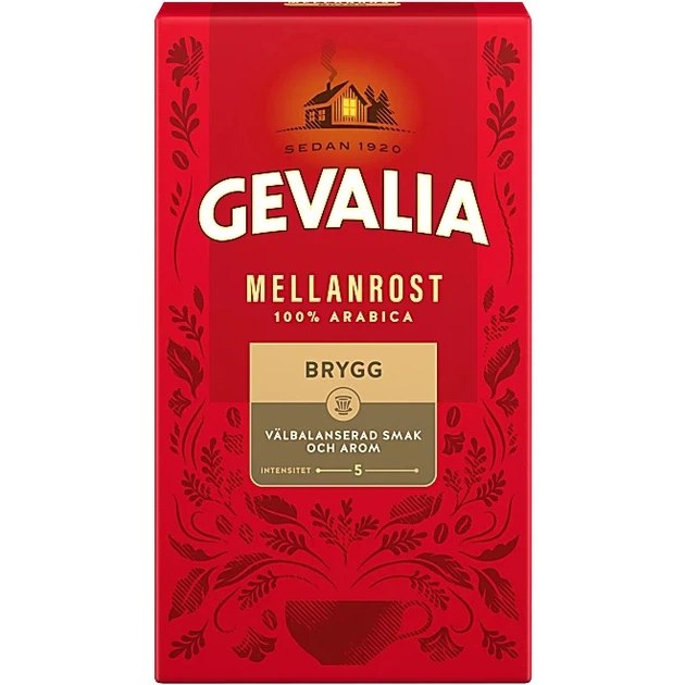 Кофе молотый Gevalia Original 500 г Кофе молотый Gevalia Original 500 г