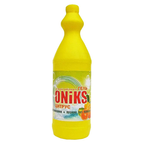 Відбілювач для прання ONiKS гель Цитрус 950 г (90678) Відбілювач для прання ONiKS гель Цитрус 950 г (90678)