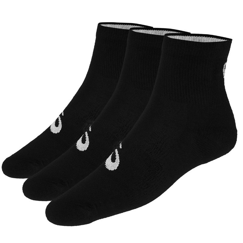 Шкарпетки Asics 3ppk Quarter sock чорний Уні 35-38 Шкарпетки Asics 3ppk Quarter sock чорний Уні 35-38