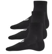 Шкарпетки Asics 3ppk Quarter sock чорний Уні 35-38. Зображення №2 Шкарпетки Asics 3ppk Quarter sock чорний Уні 35-38. Зображення №2