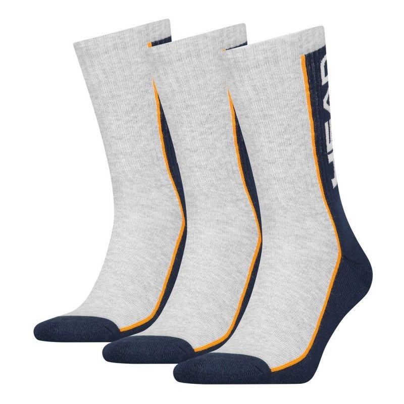 Шкарпетки Head PERFORMANCE CREW 3PPK UNISEX синій, сірий Уні 35-38 Шкарпетки Head PERFORMANCE CREW 3PPK UNISEX синій, сірий Уні 35-38