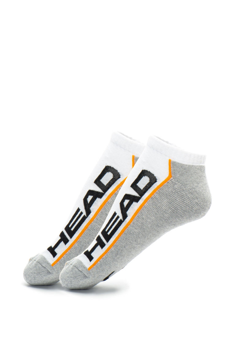 Носки Head Stripe Sneaker 2-Pack белый, серый Уни 35-38 Носки Head Stripe Sneaker 2-Pack белый, серый Уни 35-38