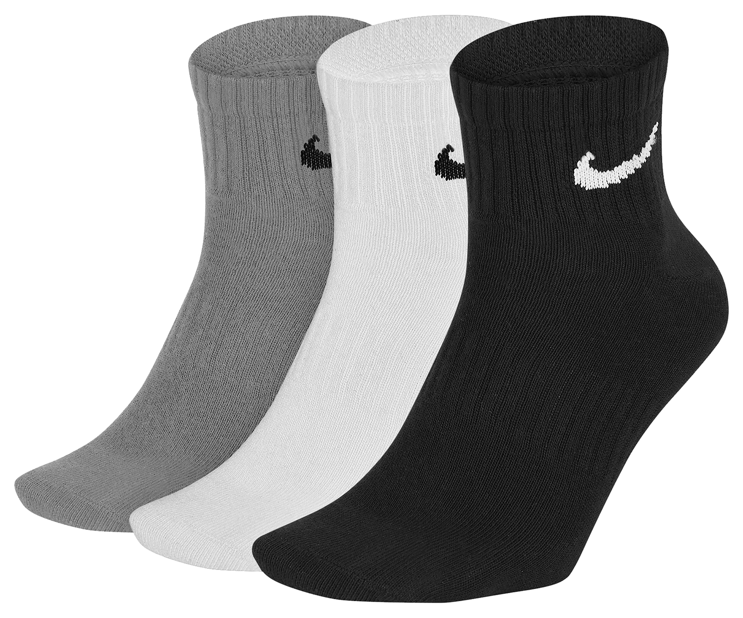 Шкарпетки Nike U NK EVERYDAY LTWT ANKLE 3PR чорний, білий, сірий Уні 46-50 Шкарпетки Nike U NK EVERYDAY LTWT ANKLE 3PR чорний, білий, сірий Уні 46-50