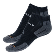 Носки Head PERFORMANCE SNEAKER 2PPK UNISEX черный Уни 35-38. Изображение №2 Носки Head PERFORMANCE SNEAKER 2PPK UNISEX черный Уни 35-38. Изображение №2