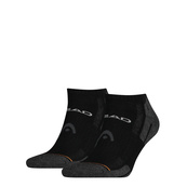 Носки Head PERFORMANCE SNEAKER 2PPK UNISEX черный Уни 35-38. Изображение №4 Носки Head PERFORMANCE SNEAKER 2PPK UNISEX черный Уни 35-38. Изображение №4