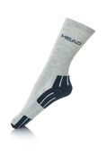 Шкарпетки Head PERFORMANCE CREW 3PPK UNISEX сірий, синій Уні 35-38. Зображення №2 Шкарпетки Head PERFORMANCE CREW 3PPK UNISEX сірий, синій Уні 35-38. Зображення №2