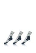 Шкарпетки Head PERFORMANCE SHORT CREW 3PPK UNISEX сірий, синій Уні 35-38. Зображення №2