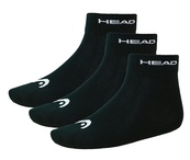Шкарпетки Head QUARTER 3PPK UNISEX чорний Уні 35-38. Зображення №2