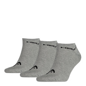 Шкарпетки Head SNEAKER 3PPK UNISEX сірий Уні 35-38. Зображення №5 Шкарпетки Head SNEAKER 3PPK UNISEX сірий Уні 35-38. Зображення №5