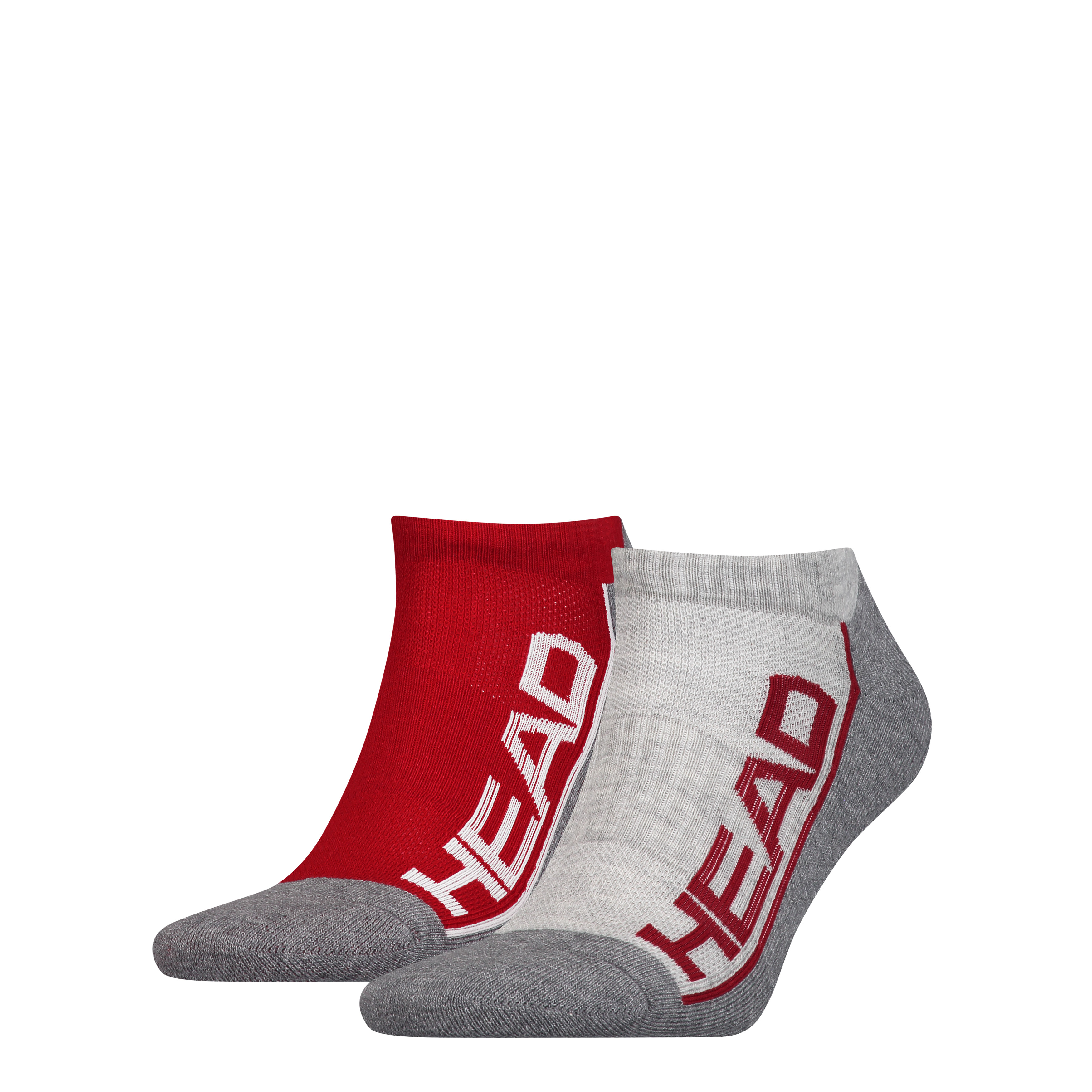 Шкарпетки Head PERFORMANCE SNEAKER 2PPK UNISEX червоний, сірий Уні 35-38 Шкарпетки Head PERFORMANCE SNEAKER 2PPK UNISEX червоний, сірий Уні 35-38
