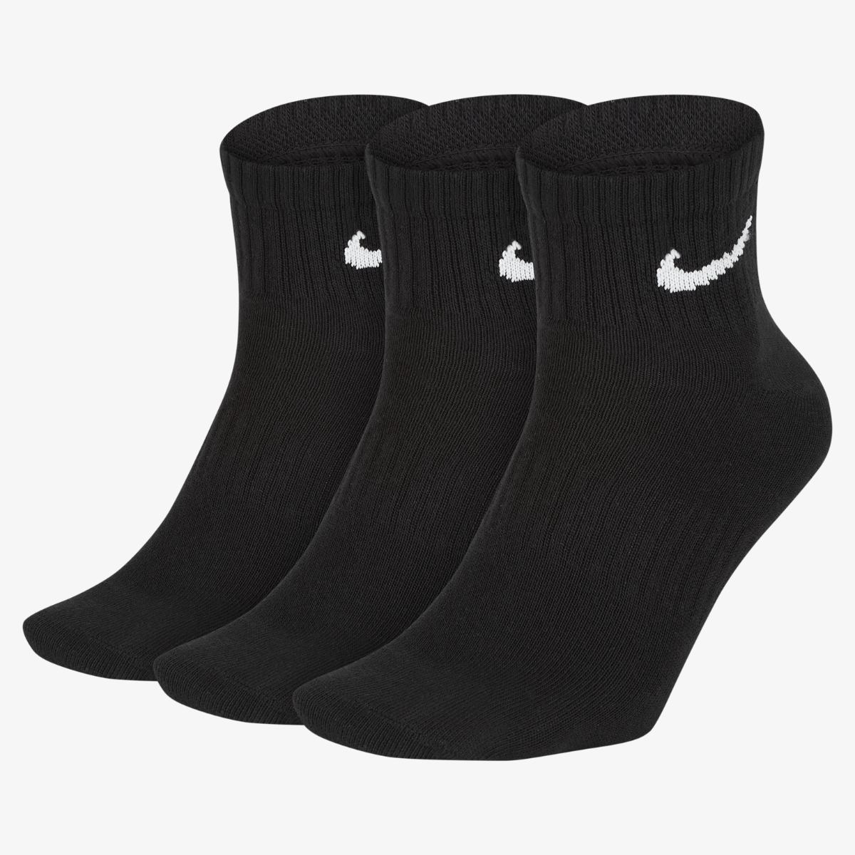 Шкарпетки Nike U NK EVERYDAY LTWT ANKLE 3PR чорний Уні 34-38 Шкарпетки Nike U NK EVERYDAY LTWT ANKLE 3PR чорний Уні 34-38